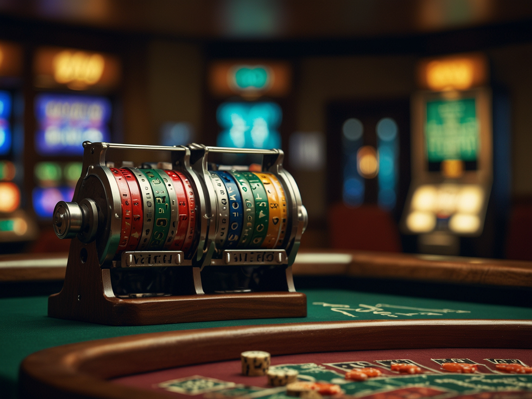 Games hero image with slot reels